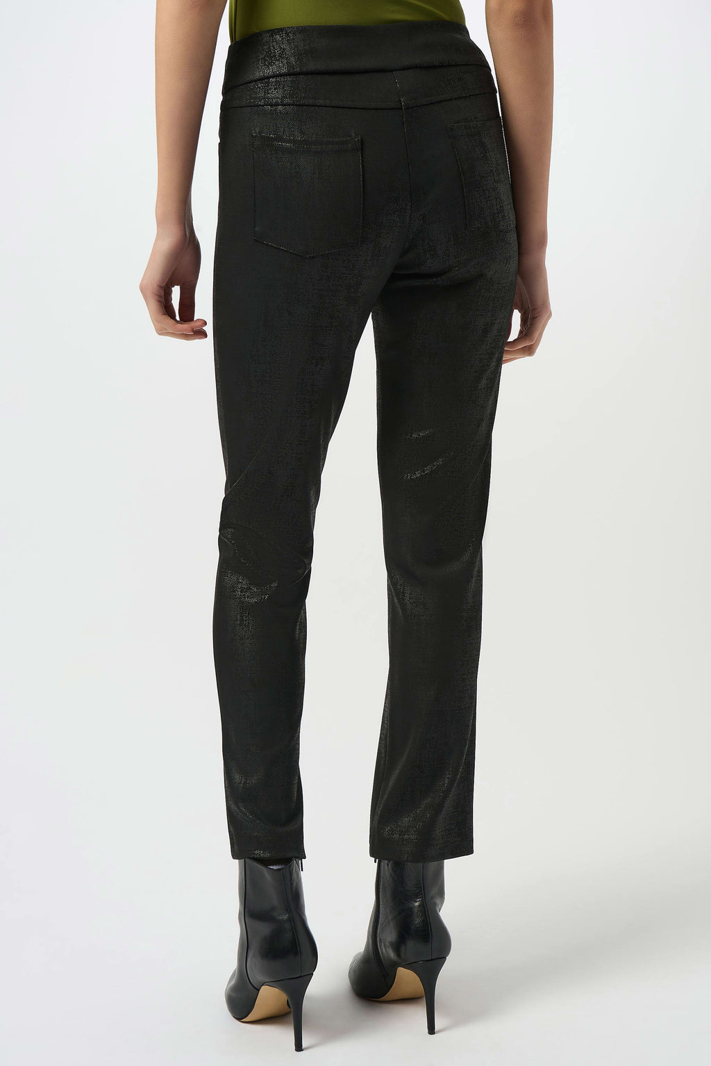 Silky Knit Straight Pull-On Pants