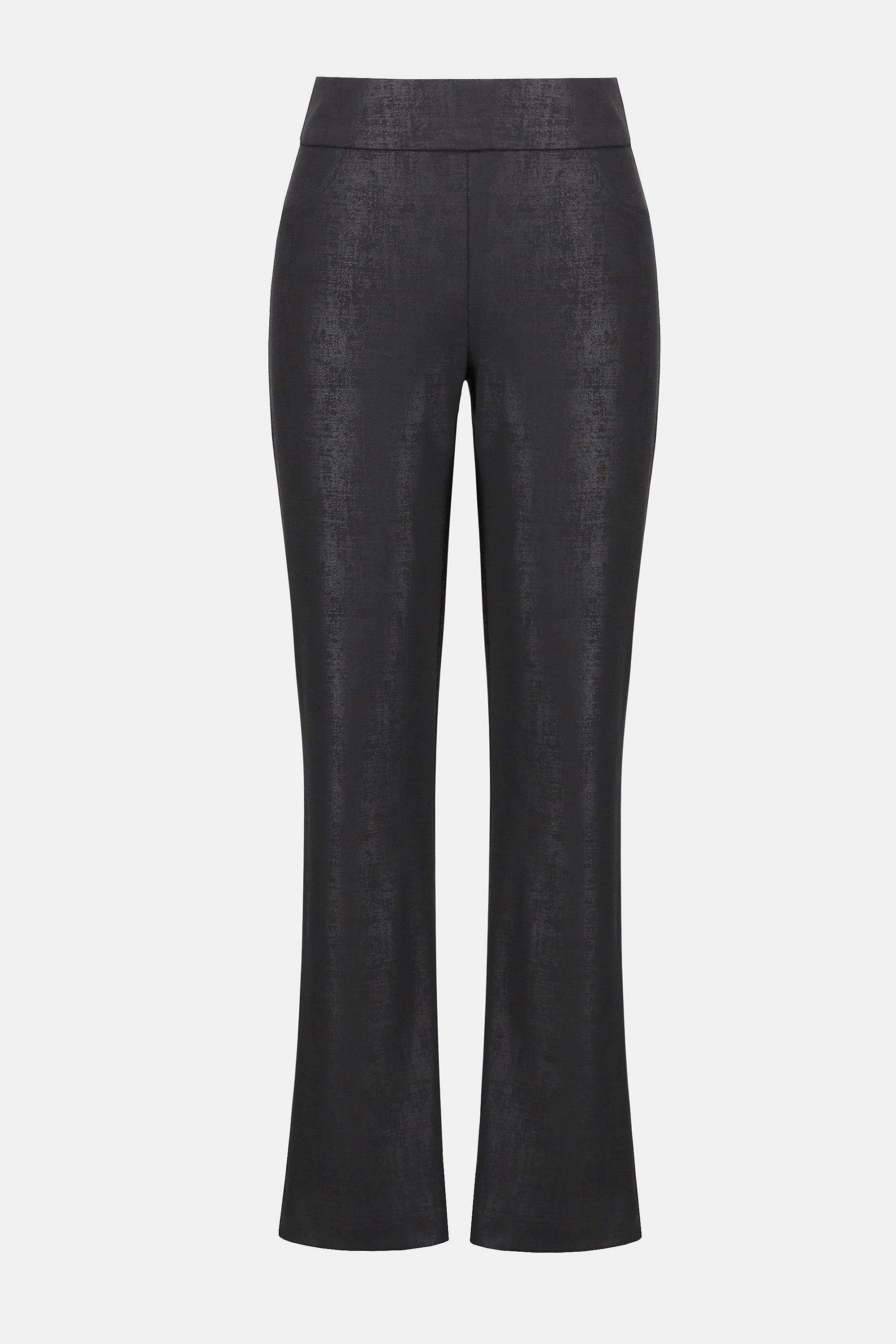 Silky Knit Straight Pull-On Pants